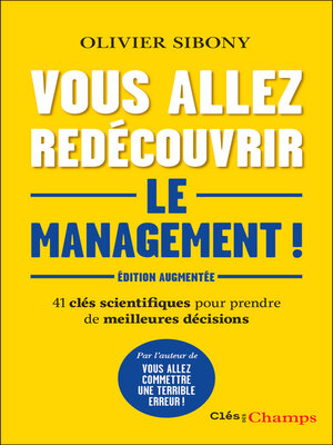 cover image of Vous allez redécouvrir le management !